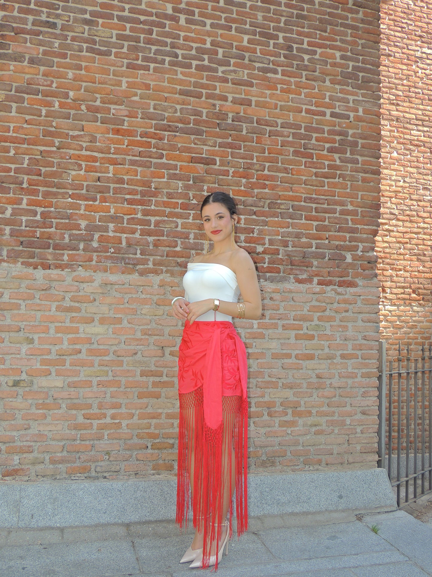 FALDA PANTALÓN FLECOS